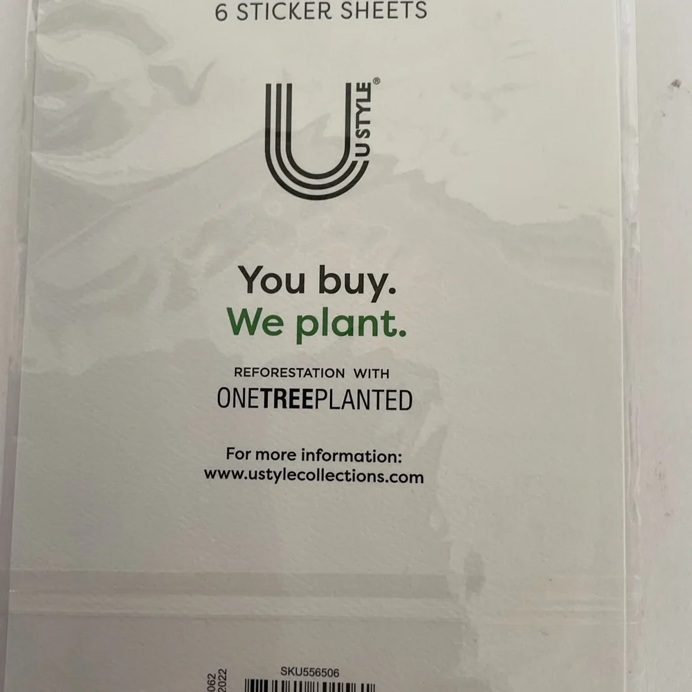 U Style COLORFUL Journaling Stickers. NWT.